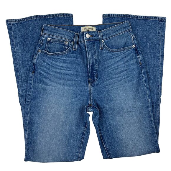 Madewell The Perfect Vintage Flare Jean in Pointview Wash Size 27 Boot Cut NG339 - Picture 2 of 16